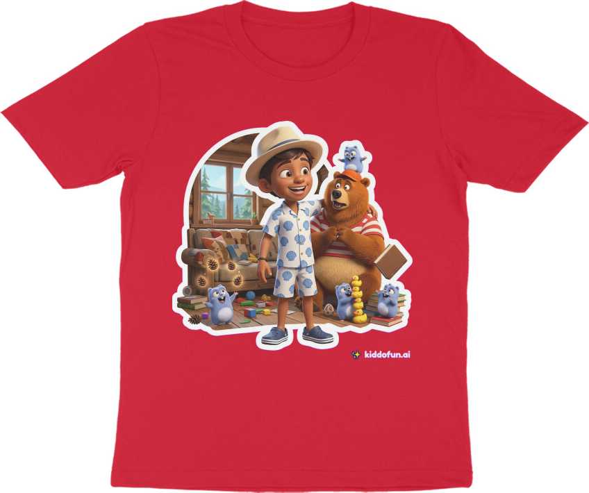 Cherry Red Kids T-shirt