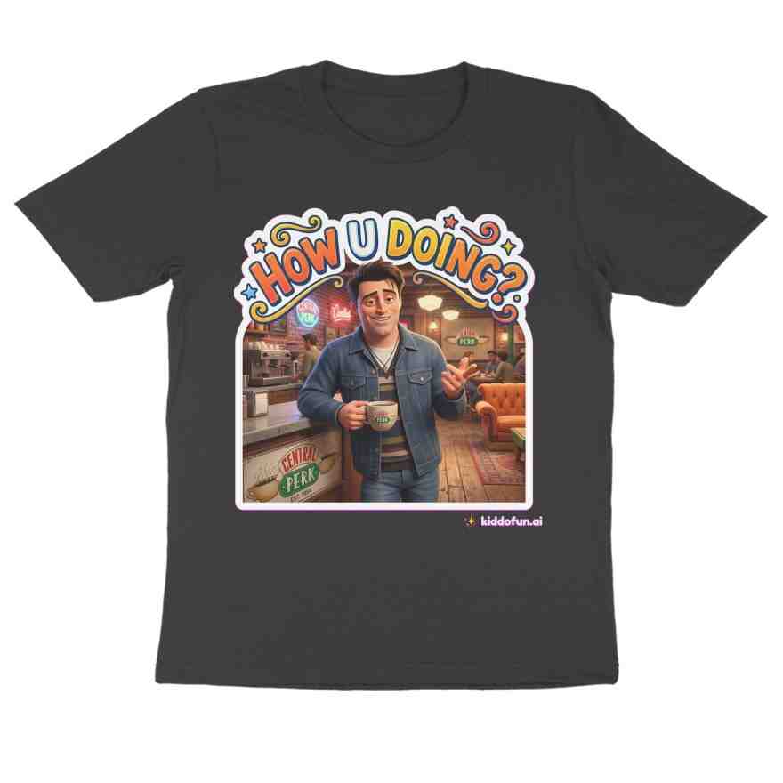 Classic Black Kids T-shirt
